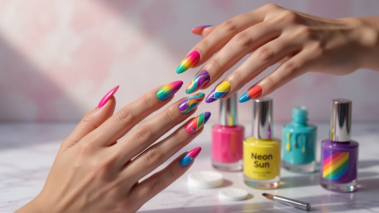 Why Multicolored Nail Art Is The Trend You Can’t Ignore